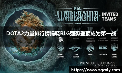 DOTA2力量排行榜揭晓BLG强势登顶成为第一战队