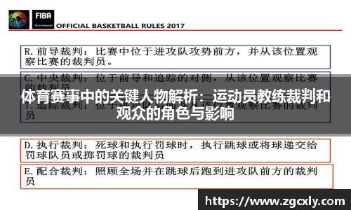 体育赛事中的关键人物解析：运动员教练裁判和观众的角色与影响