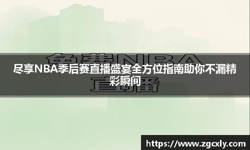 尽享NBA季后赛直播盛宴全方位指南助你不漏精彩瞬间